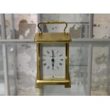 French Brass Carriage Clock - Bayard ♢ ~