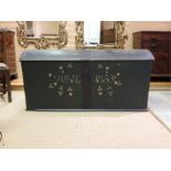 Painted Pine Continental Domed Top Trunk ~