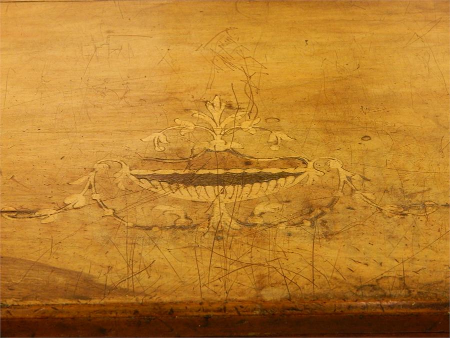 Victorian Inlaid Walnut Music Cabinet - Image 15 of 16