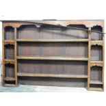 Oak Dresser Rack - for restoration or breaking for timber. General Losses and damage