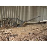 Horse drawn Plough - Makers Marks inistinct - Note this item is off site and can be viewed by