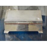 Silver Cigarette Case - Hallmarked Birmingham Maker C&C Date Letter S