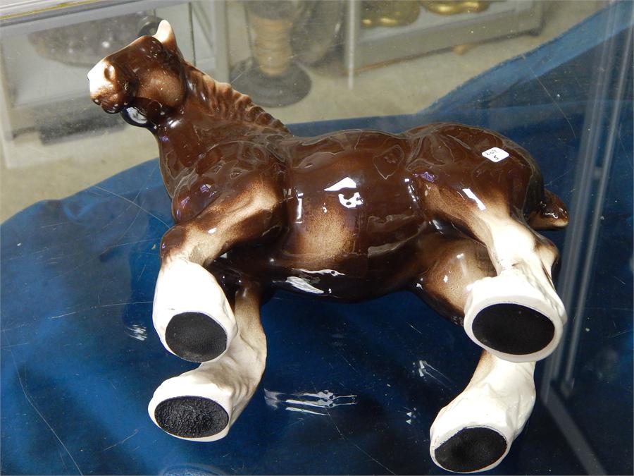 Beswick Style China Horse - Image 2 of 2