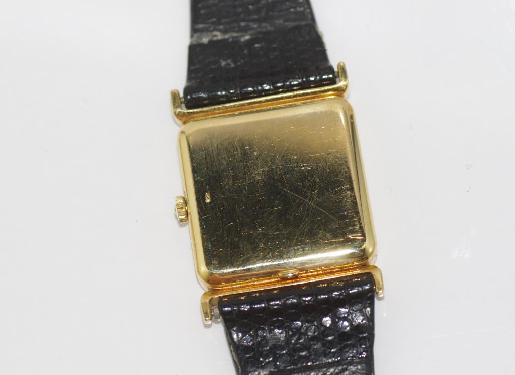 Jaeger LeCoutre watch with 18ct gold case - Image 2 of 2