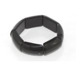 Expandable black onyx bracelet