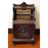 Antique coal scuttle 71cm high