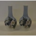 Pair of Royal Copenhagen vases 14cm high approx.