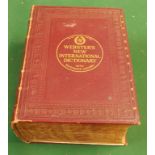 Book: Webster's Dictionary published 1926