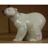 Lladro polar bear 10cm high approx.