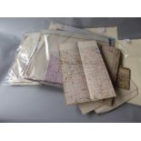 A collection of WWII Office Maps, British Isles, with a collection of UK & Europe travel maps from