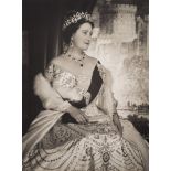 * Cecil Beaton [1904-1980]-
Portrait photograph of Queen Elizabeth The Queen Mother,