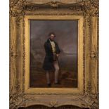 Attributed to James Leakey [1775-1865]-
Portrait of a gentleman, full-length,