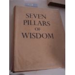 LAWRENCE, T.E. - Seven Pillars of Wisdom,: org. cloth in d/w, 4to., 1935; together with four others.