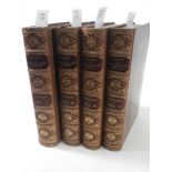 BINDINGS - GREEN, John Richard - A Short History of the English People,: 4 volumes, Illustrated,