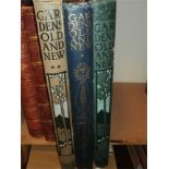 COUNTRY LIFE LIBRARY - Gardens Old and New,: 3 volumes, Illustrated, cloth, fo., n.d.