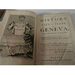 SPON, Isaac : The History of the City and State of Geneva - eng.
