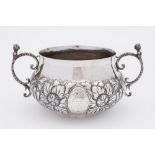 A 'Duchess of Sutherland Cripples Guild' silver two-handled bowl, Birmingham,