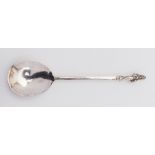 An 18th century silver apostle spoon St Paul, maker's mark worn, London,