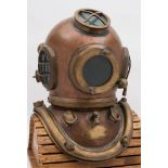 A 6-bolt Admiralty pattern Dutch style diving helmet by Siebe Gorman & Co, London:,