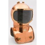 A shallow water diving helmet by Morse Diving Equipment Company Inc, Boston, USA:, number '6308',