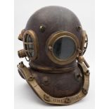'A 12-bolt diving helmet by Siebe Gorman & Co, London:,