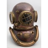 A 6-bolt diving helmet by Siebe Gorman & Co, London:, number '2355' (matching),