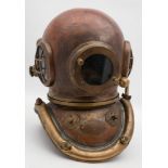 A 6-bolt Admiralty pattern diving helmet by Siebe Gorman & Co,London:,