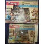 Triang, Arkitex Scale Model Construction Kit: sets No 5 and No 3, incomplete, boxed.
