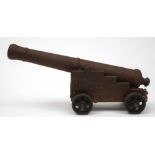 A scale model Naval cannon:,