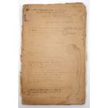 A collection of documents relating to the mooring of the Exhibition Ship 'Success' on the Thames