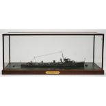 A 1/16 scale waterline model of the V Class destroyer HMS Vega by L Kirby:,