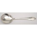 A George v Danish silver spoon, maker Christian Heisse, Copenhagen, 1927: inscribed,