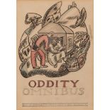 * Doris Brabham Hatt [1890-1969]- Oddity Omnibus, title page:- pen, ink,