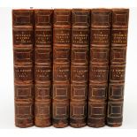 FLETCHER, J.S - Picturesque History of Yorkshire : 6 vols, illust, org. half morocco, n.d. c1900s.