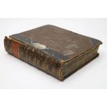 WRIGHT, Lewis - The Illustrated Book of Poultry : 50 chromo-lithograph plates, half calf spine torn,