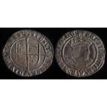 Henry VIII (1509-47) hammered silver groat: second coinage, second bust, 2.8g.