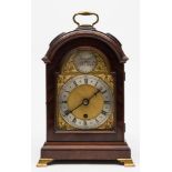 An early twentieth century small pad-top bracket clock: with an eight-day duration,