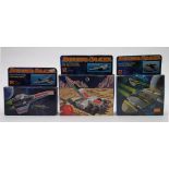 Three Mattel Battlestar Galactica vehicles, 'Cylon Raider',