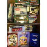 Corgi, LLedo and others, a collection of assorted diecast vehicles: including articulated lorries,