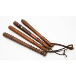 A 19th century painted truncheon by Field,