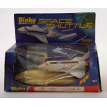 Dinky No 364 'NASA' Space Shuttle:, white with red engines,