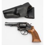 A deactivated Smith & Wesson .38 special revolver :, number 5D45034.