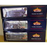 Bachmann,a 4-6-0 locomotive no 61354 with six wheel tender: in BR black livery,