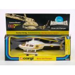 Corgi No 930 James Bond 007 'Drax Jet Ranger' from the film 'Moonraker' in original box:,