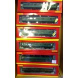 Hornby eighteen assorted passenger coaches: various liveries, all boxed.