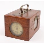 An oak cased 19 bird pigeon racing clock by Jundes-Thuxor:, number 4325.