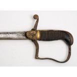 An 1805 pattern Royal Navy Midshipman's sword:,