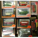 Exclusive First Editions, a collection of double decker buses and coaches: all boxed (28).