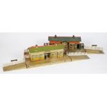Hornby Series, a No 4 Railway Station 'Wembley' : together with another similar station.