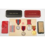 An Elizabeth II British Empire Medal and Imperial Service medal to Walter H Atkins,